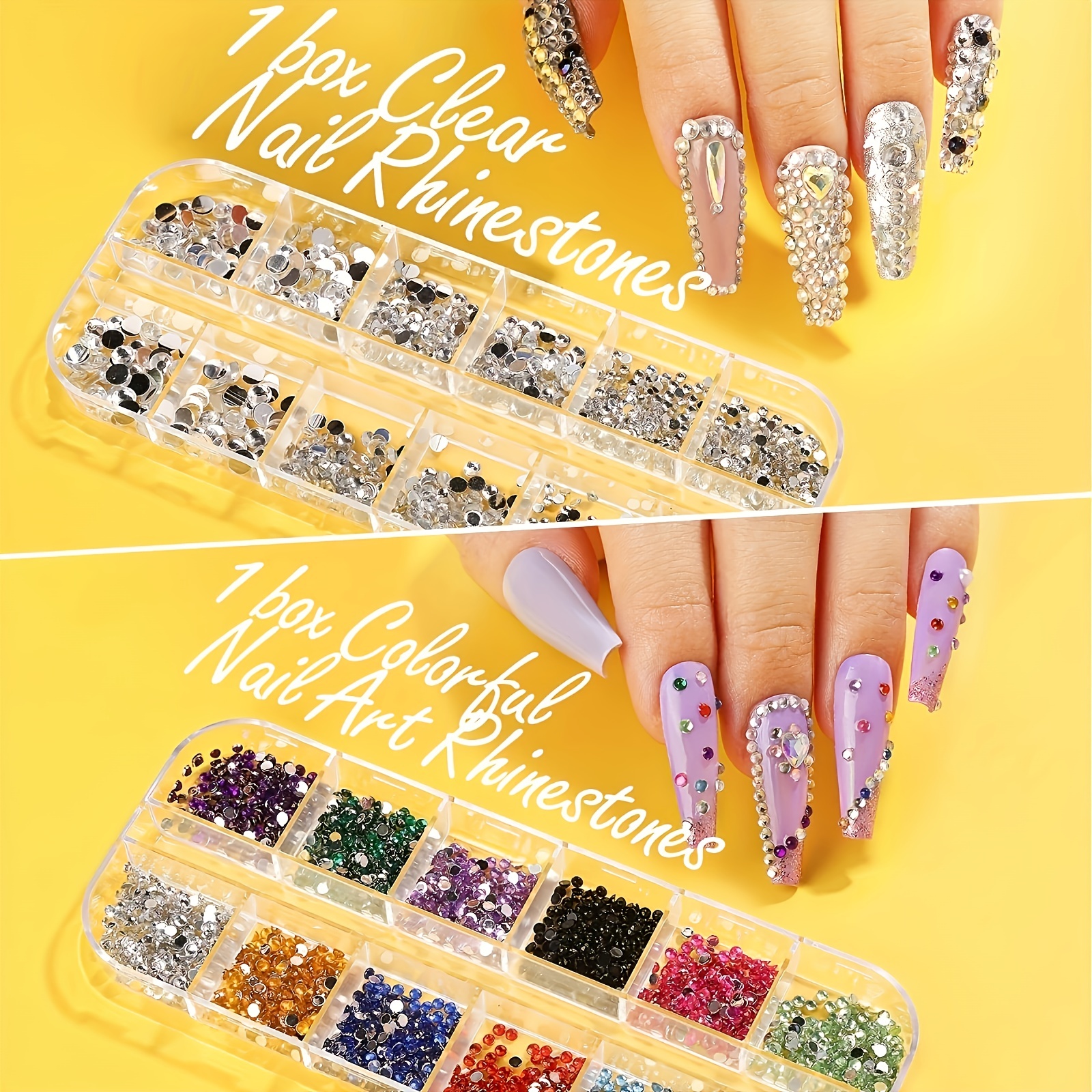 Nail Brush Nail Tool Kit With Nail Brush Nail Point Tool Fine Glitter Nail