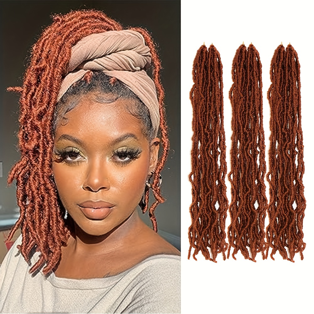 18 Inch Bohemian Pre Looped Gypsy Locs Crochet Braids Dreadlocks