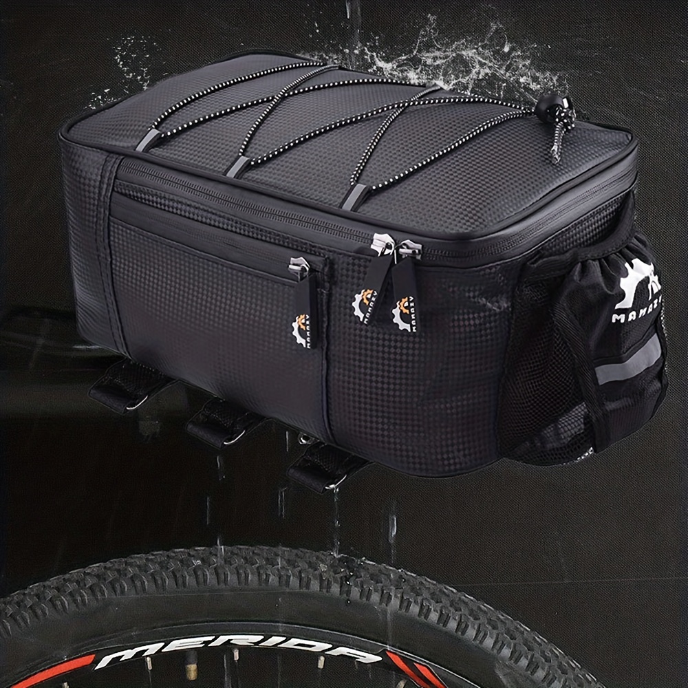  Sacoche Selle Moto - Sac de siège Sac à Dos étanche pour Moto à  Double Usage Sac de Casque de Moto Sac de Camping en Plein air Stockage Sacs  de
