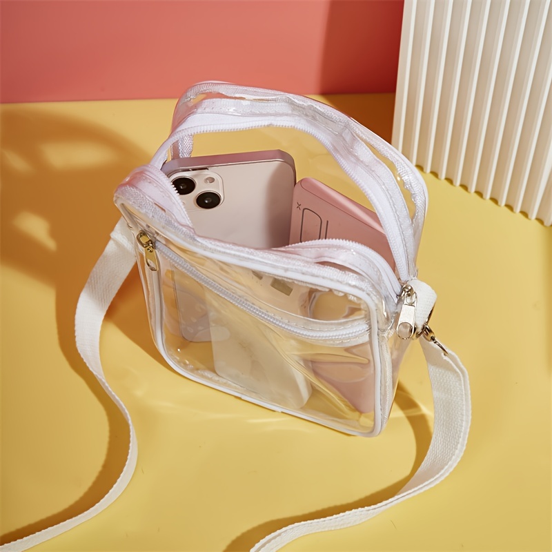 Mini Shoulder Bag Clear Design Funky Style