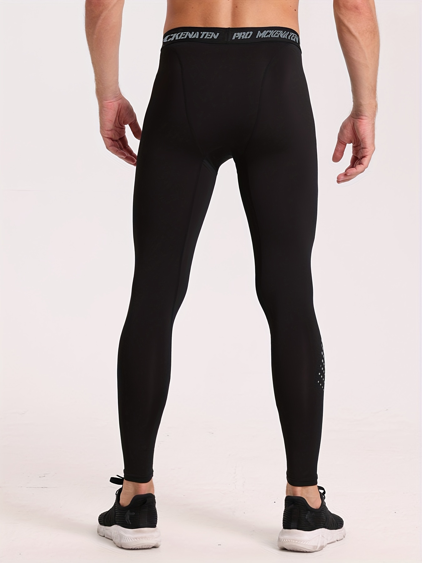 Letter Print Men's High Stretch Quick drying Compression - Temu