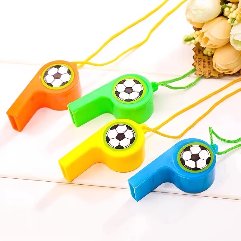 Juguetes Deportivos Populares Para Niños, Silbato De Plástico Colorido,  Copa De Palabras, Juegos De Fútbol, Fabricante De Ruido Fuerte, Altavoz De  Porristas Para Fanáticos Del Fútbol De 2,49 €