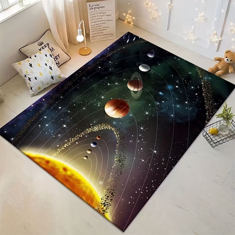 Star Sky Floor Mat Creative Kitchen Rug P80 80