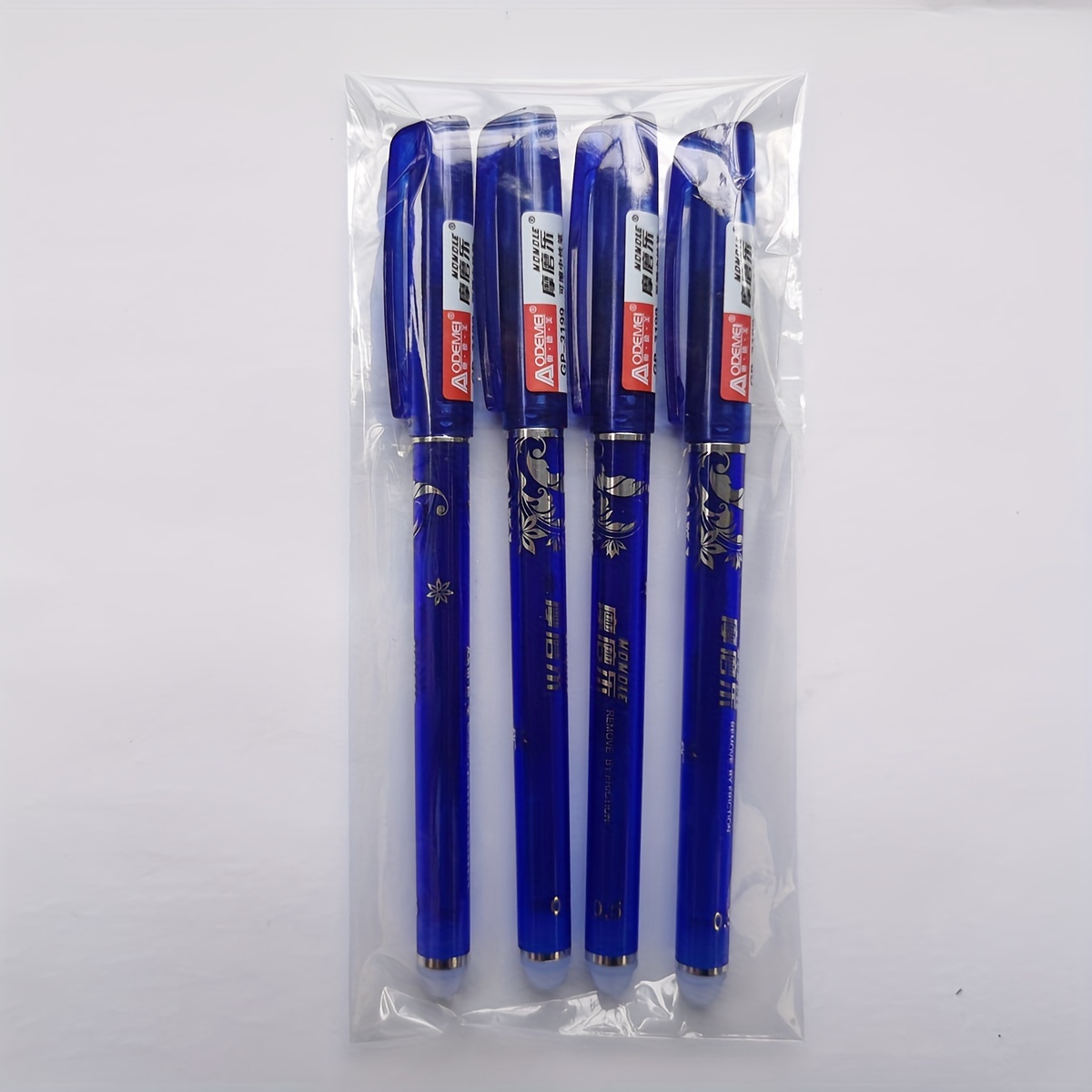4 Pack Erasable Gel Pens 4 Colors 0 5mm Tip Smooth Writing