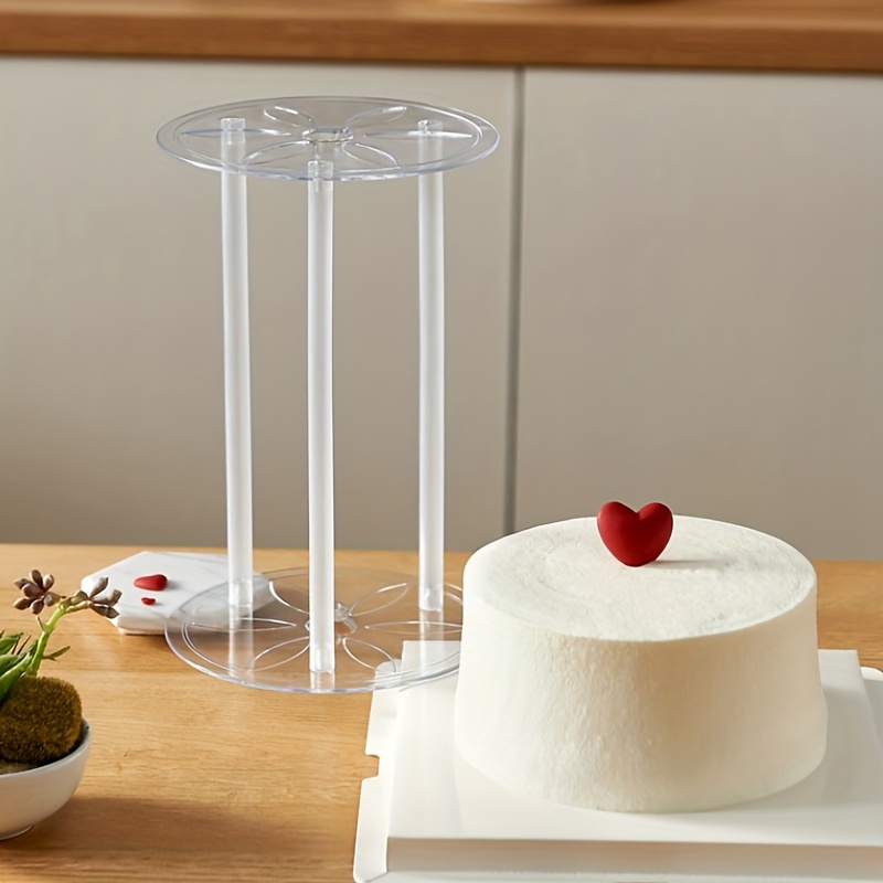 10pcs Cadre De Support De Gâteau En Plastique Blanc - Temu