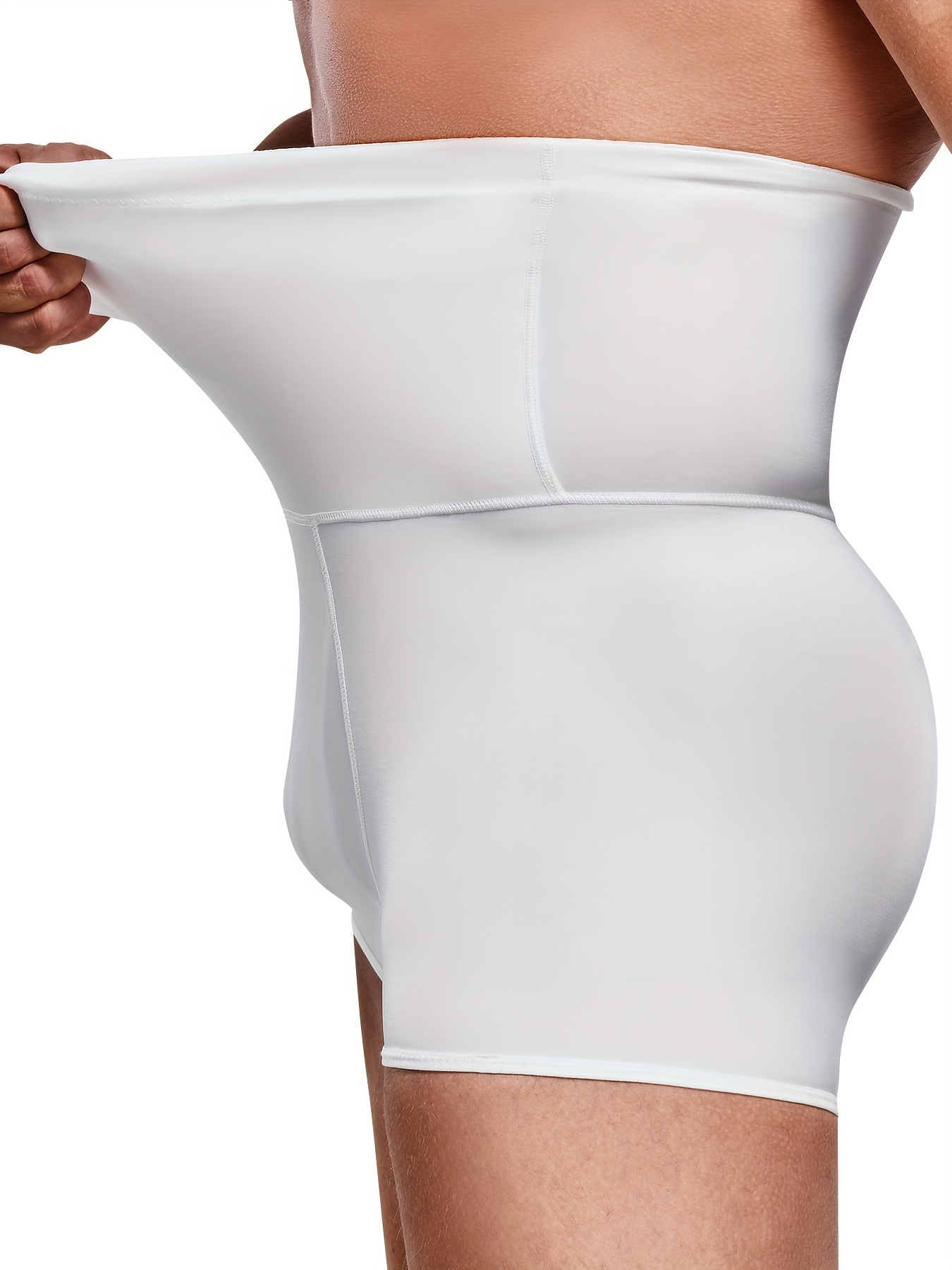 Men's High Waist Tummy Control Shorts Body Shaper - Temu