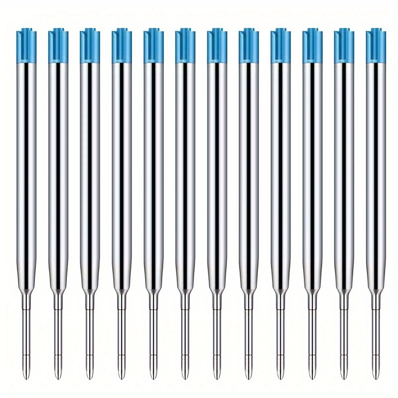 10 Pezzi 9,9 Cm Ricariche Penne A Sfera Metalliche A Penna A Sfera Blu 1,0  Mm Penna A Sfera A Punta Media Ricarica - Forniture Ufficio E Scuola - Temu  Italy