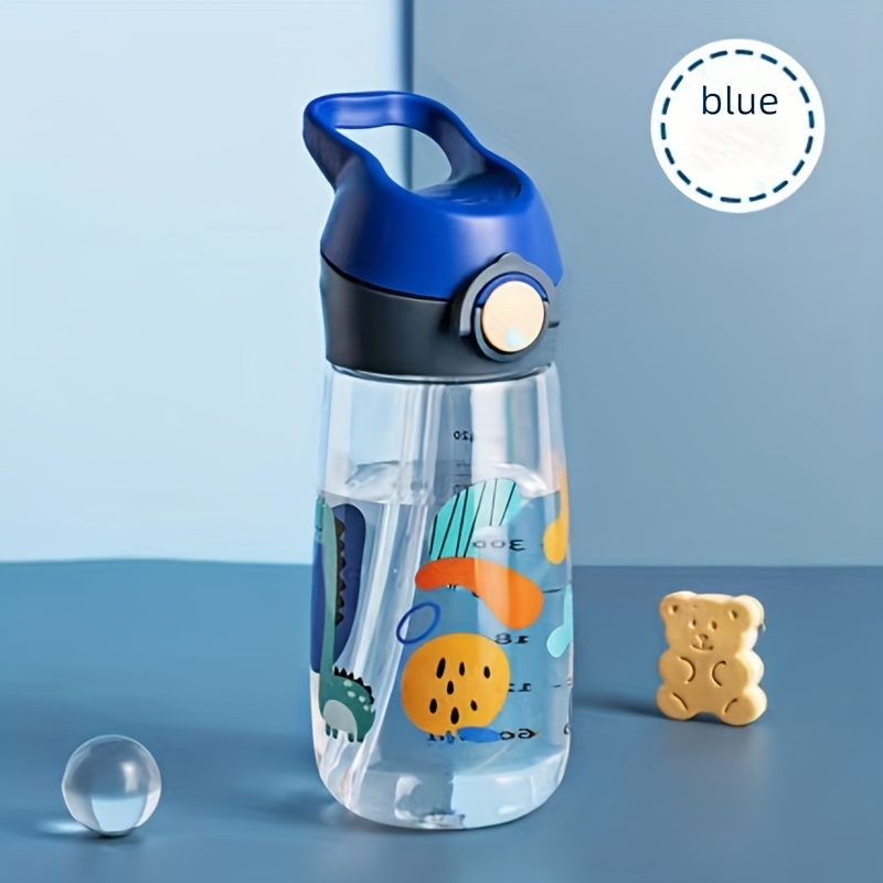 Cute Tritan Water Cup Cartoon Flip Top Water - Temu