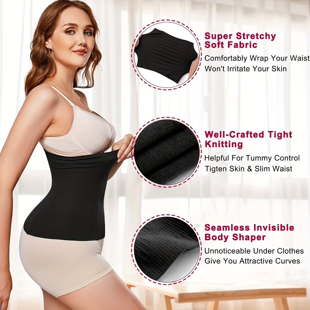 Women Waist Shapewear Belly Band Belt Body Shaper Cincher Tummy Control  Girdle