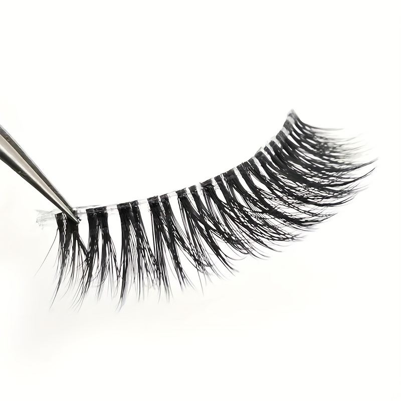 3 Pairs 3D Transparent False Eyelashes Multiple Styles Natural Look