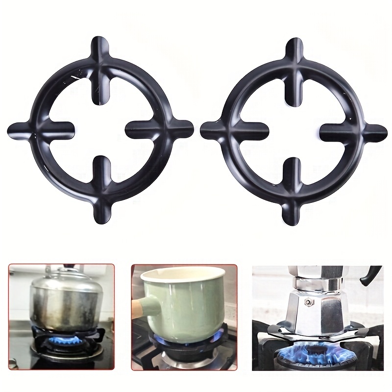  5 Cast Iron Gas Ring Reducer Trivet Hob Cooker Heat