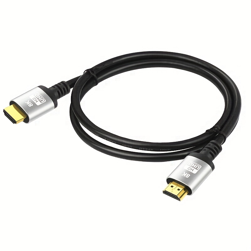 I Zclive Conector De Alta Velocidad 8K Para Cable HDMI 2.1, Conector HDMI  8K@60HZ Y 4K@120HZ Para Cable, Conector Para HDMI Macho A Conector Para HDMI