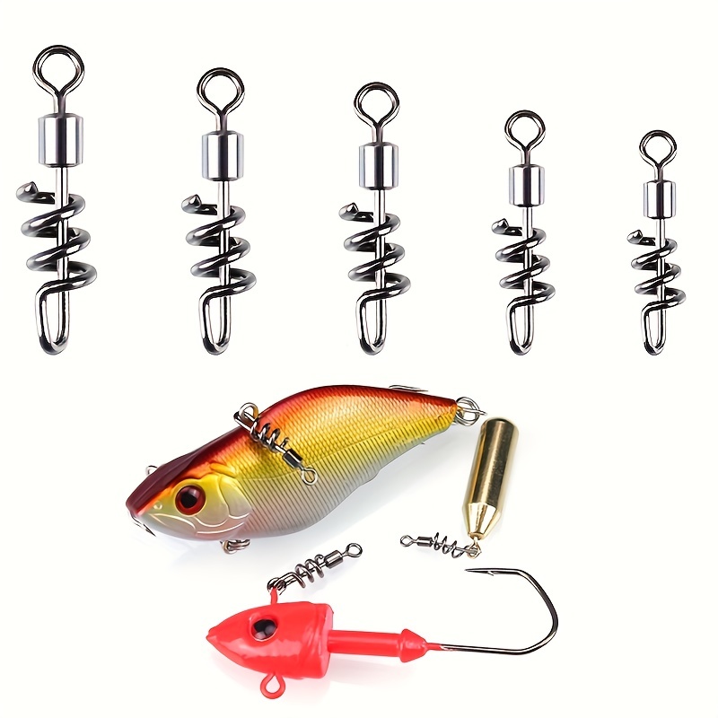 Bag Stainless Steel Fishing Snaps Quick Change Lure Swivels - Temu