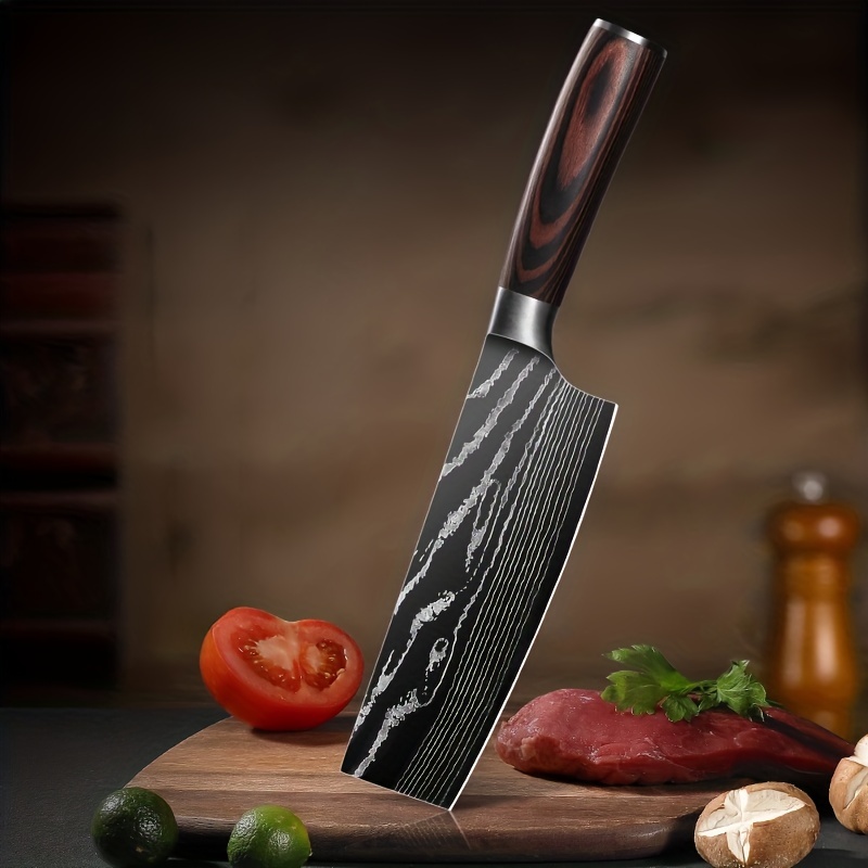 4pcs/set Cuchillo Chef Especialmente Afilado Cuchillo de - Temu