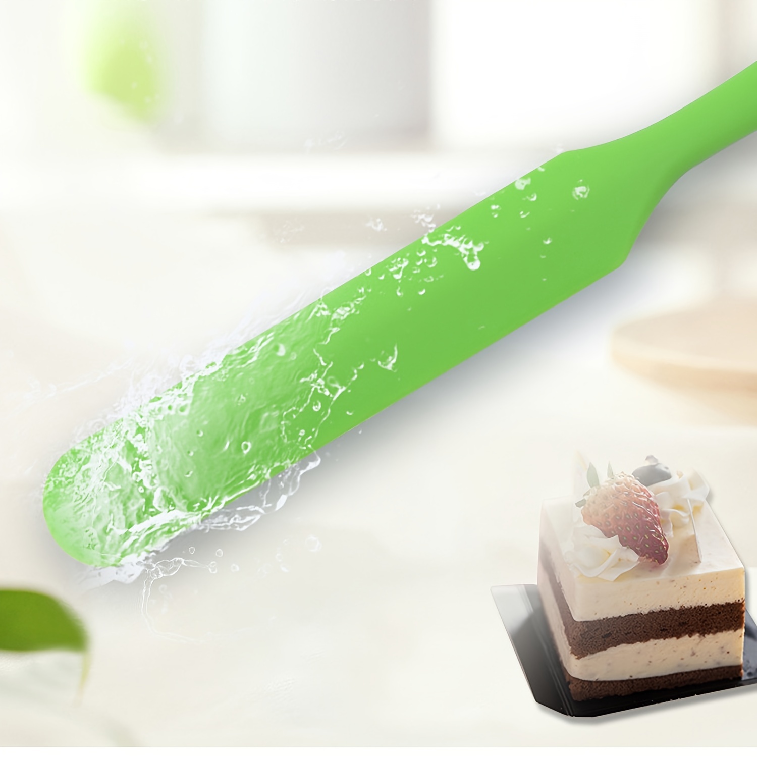 Food Grade Silicone Cream Cake Spatula - Temu