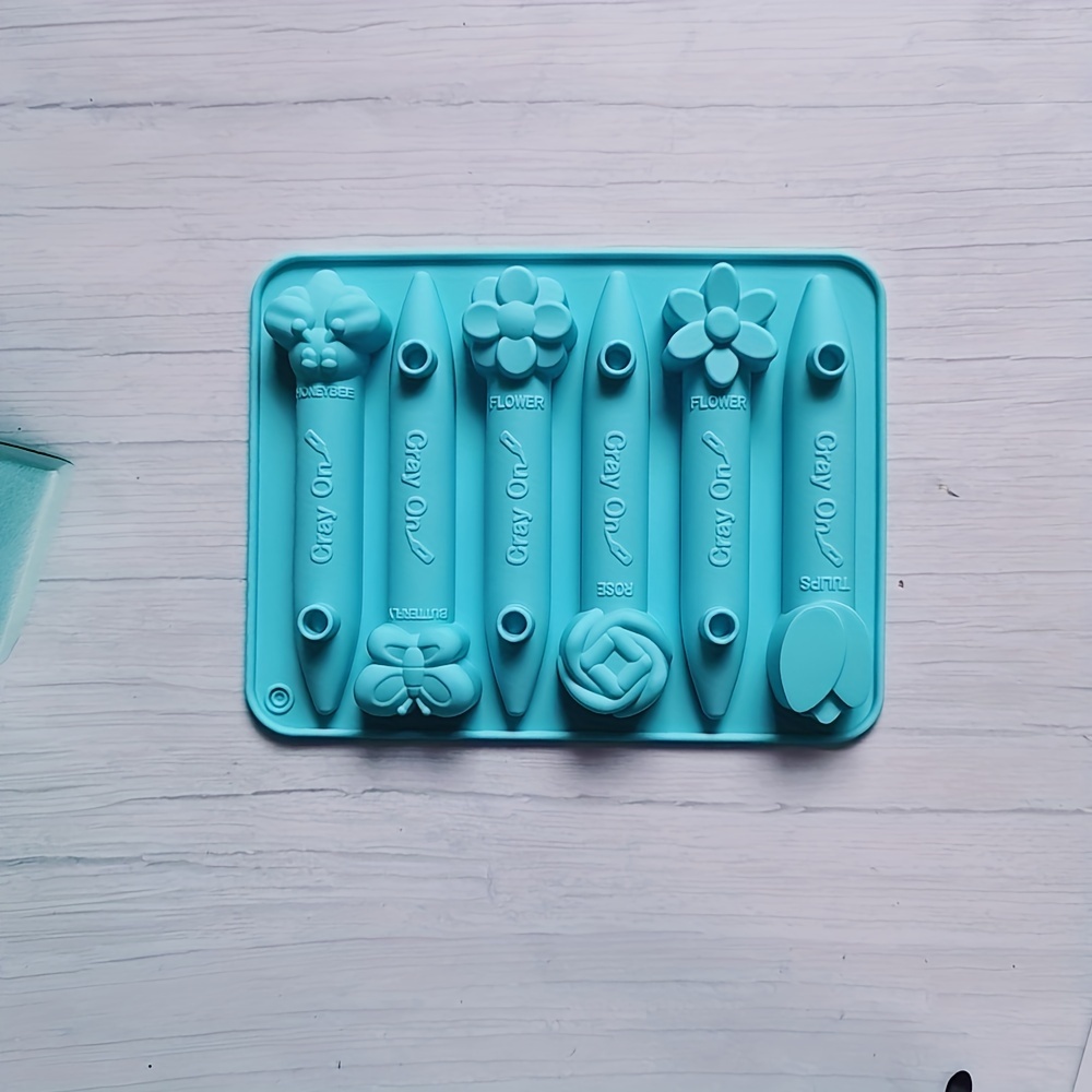 Silicone Crayon Mold - Temu