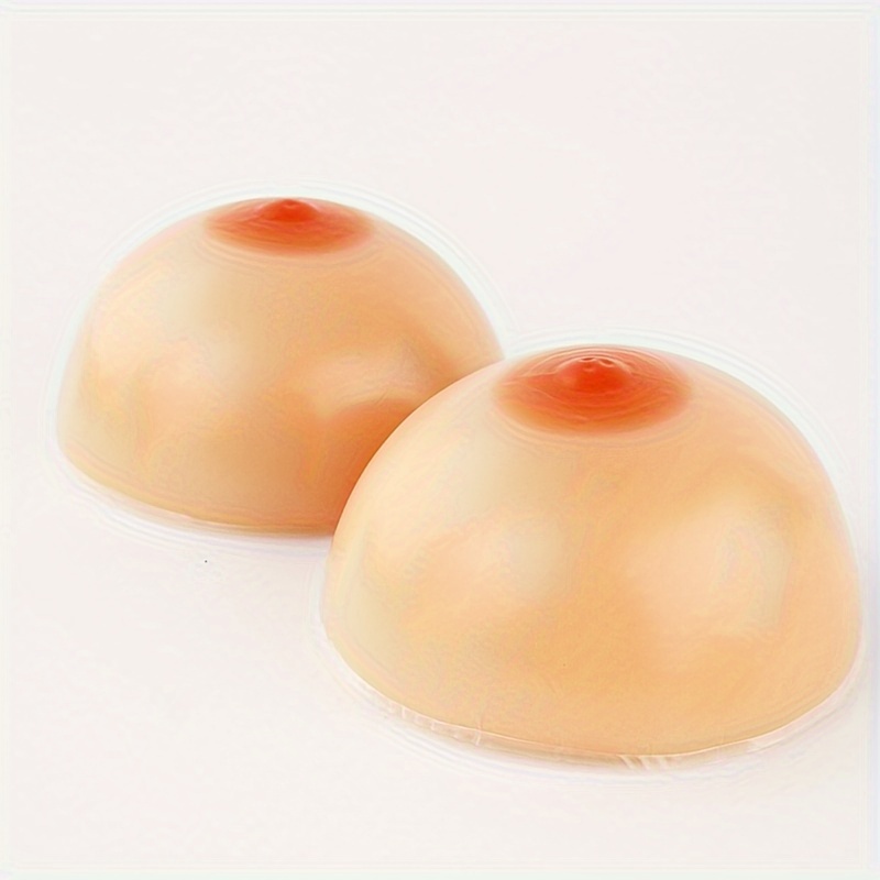 1 Pair Silicone Breast Forms Mastectomy Prosthesis Bra Insert