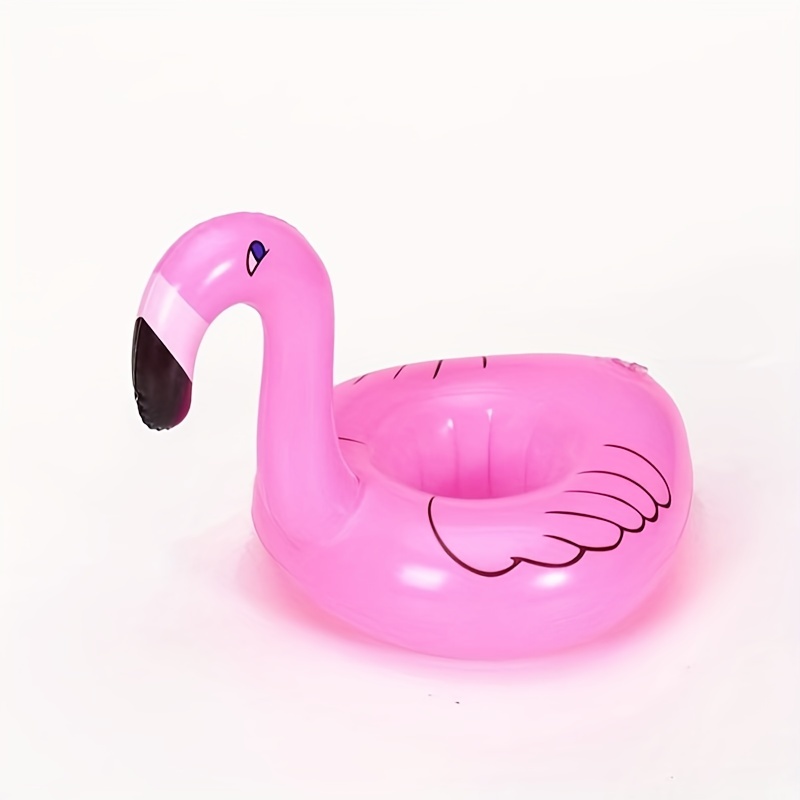 Inflatable Drink Holder, Drink Floating Inflatable Cup Holder Flamingo  Coasters For Swimming Pool Party - Temu