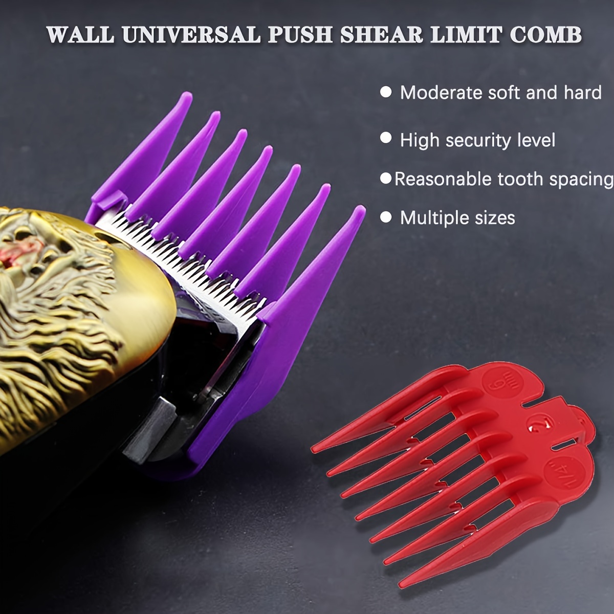 Upgrade Hair Clipper Professional Replacement Guide Combs - Temu