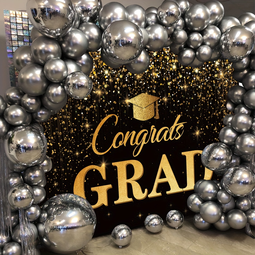 1pc Decorazioni per la festa di laurea 2023 Golden Glitter - Temu