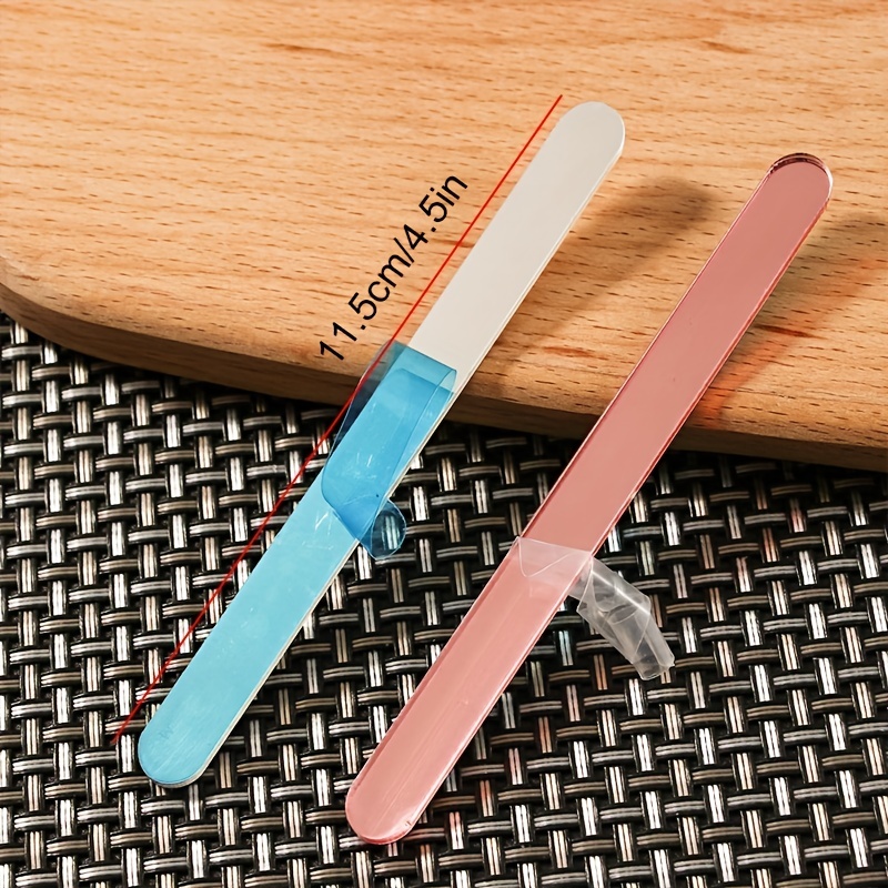 10pcs Acrylic Ice Cream Sticks Summer Popsicle Sticks Kitchen