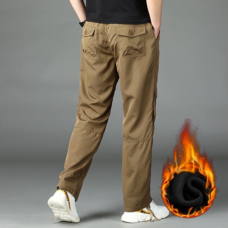 Trendy Thermal Cargo Pants Pantalones Carga Térmicos Moda - Temu
