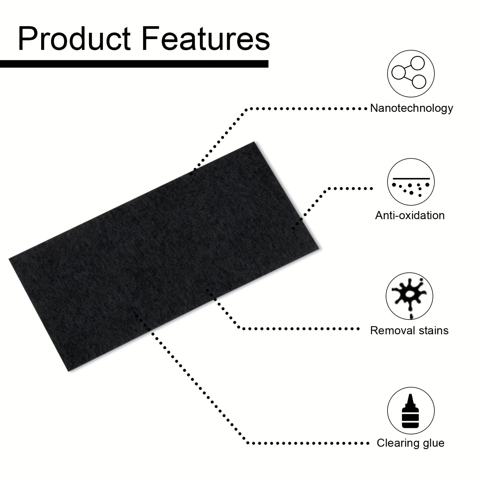 Car Scratch Cloth Nano Glitter Cloth Car Scratch And Water - Temu