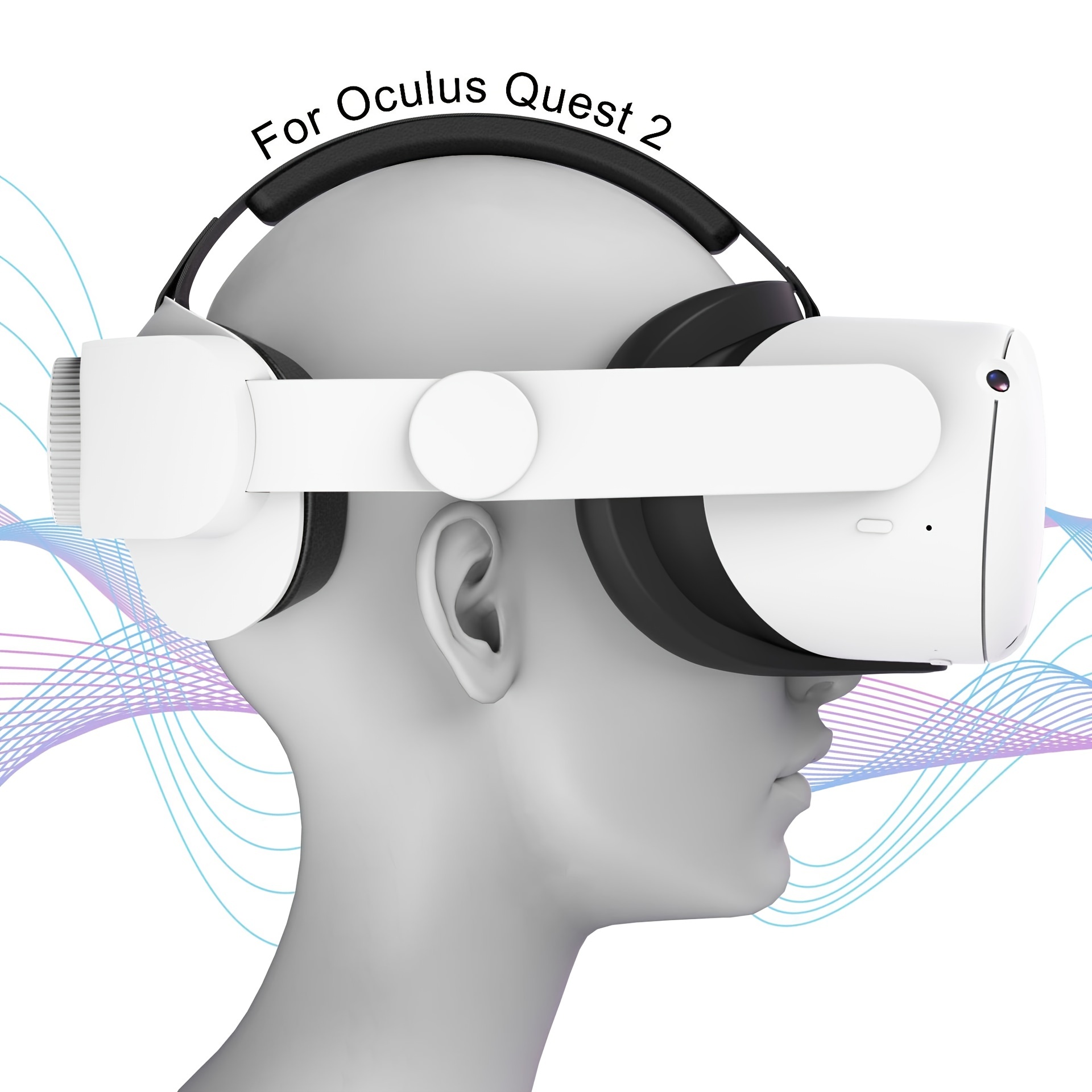 Oculus/meta Quest 2 Accessories Set Quest 2 Vr Silicone Face - Temu