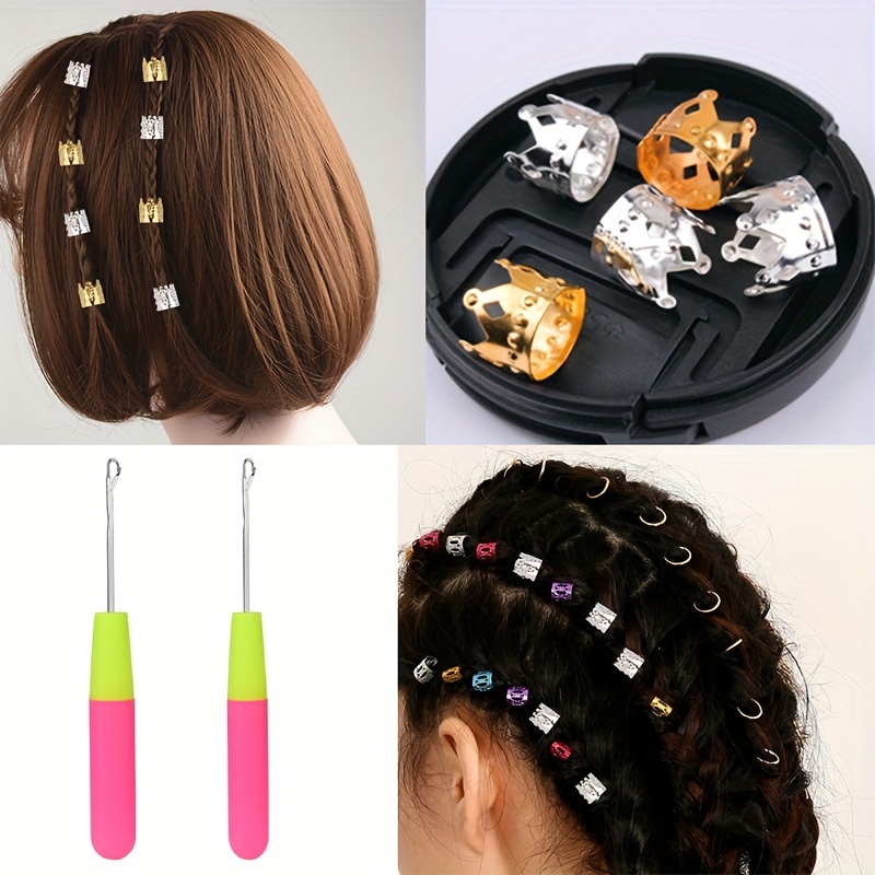 1pc Dreadlock Crochet Tool Hair Braiding Tools Convenient Painless Fashion  Trendy Hairstyle Hair Accessories for Women Hip Hop