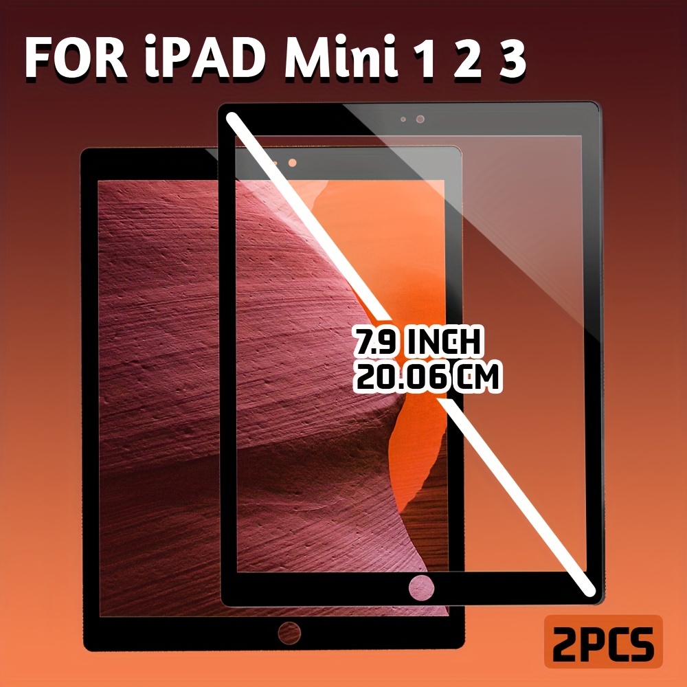 2PCS Anti Blue Tempered Glass Screen Protector For iPad Pro iPad Air iPad  Mini