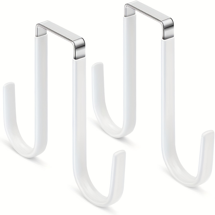 Meprotal Double Sided Over The Door Hooks, 2 Pack