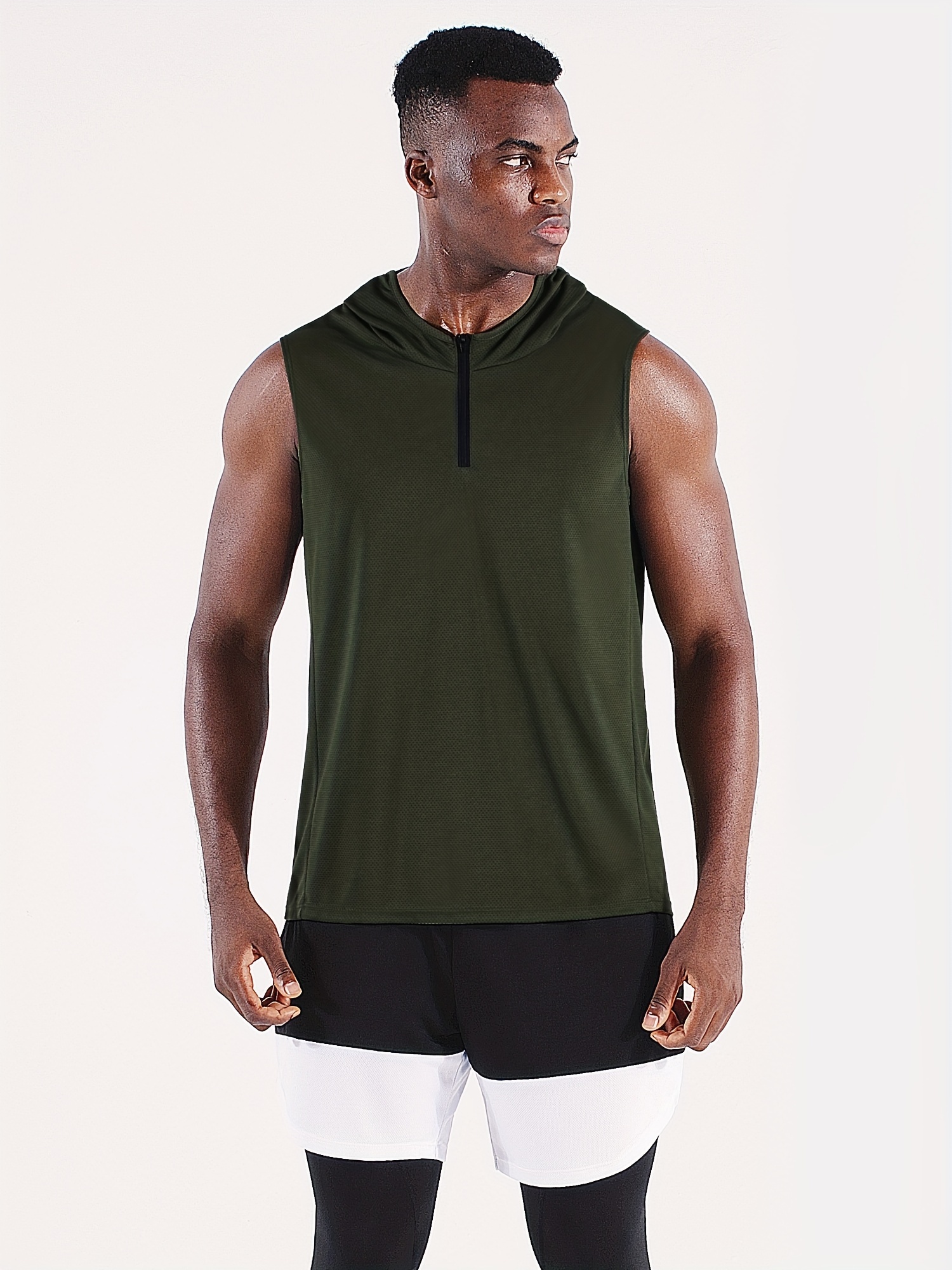 Nike Yoga Dri Fit Sleeveless T-Shirt Green