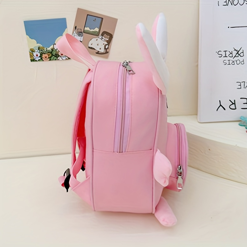 Kids' Cartoon Rabbit School Bag Lightweight Backpack