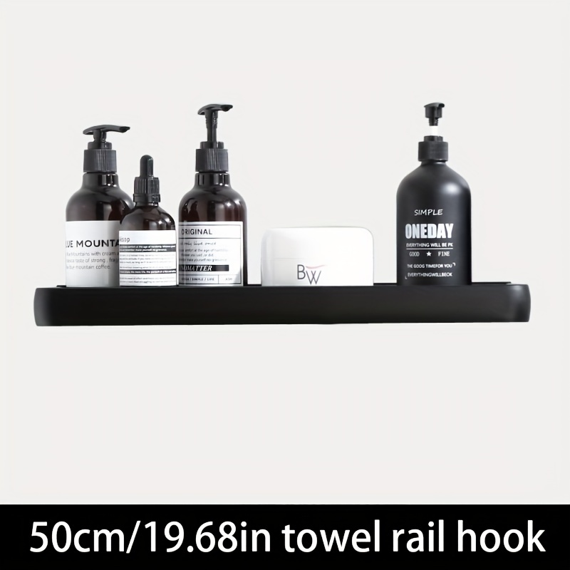 Multifunctional Round Hooks Wall Rack Shower Gel Bottle Holder