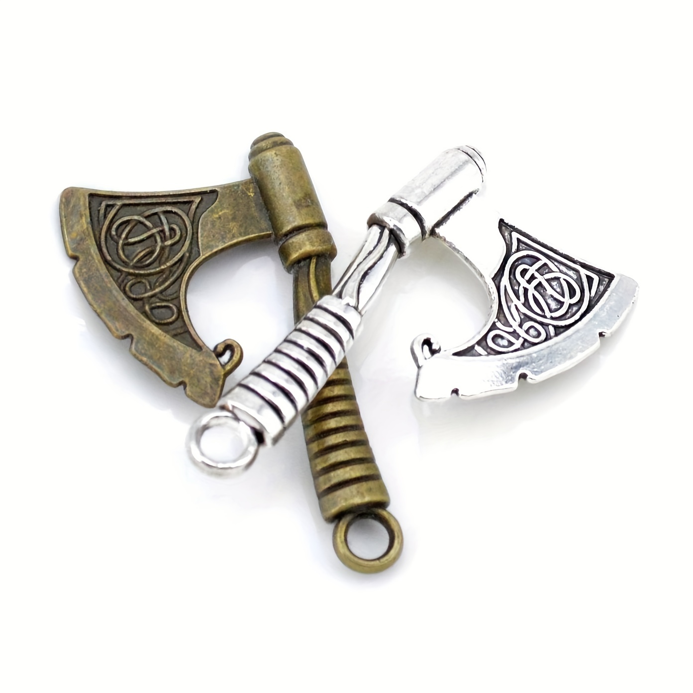 14pcs Gothic Weapon Shape Pendant Set Earrings Necklace Bracelet DIY Jewelry