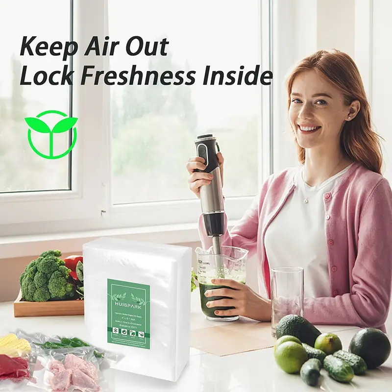 Vacuum Sealer Bags, Food Vacuum Sealer Bag, Smell Proof Bags, Heavy Duty,  Puncture Prevention, Boilsafe, Freezable, Bpa Free, Commercial Grade,  Suitable For Airtight Food Storage Soda Water - Temu