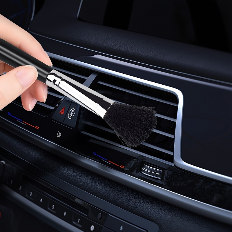 1pc Air Outlet Dashboard Cleaning Dust Brush | Car Detailing Cleaning Brush