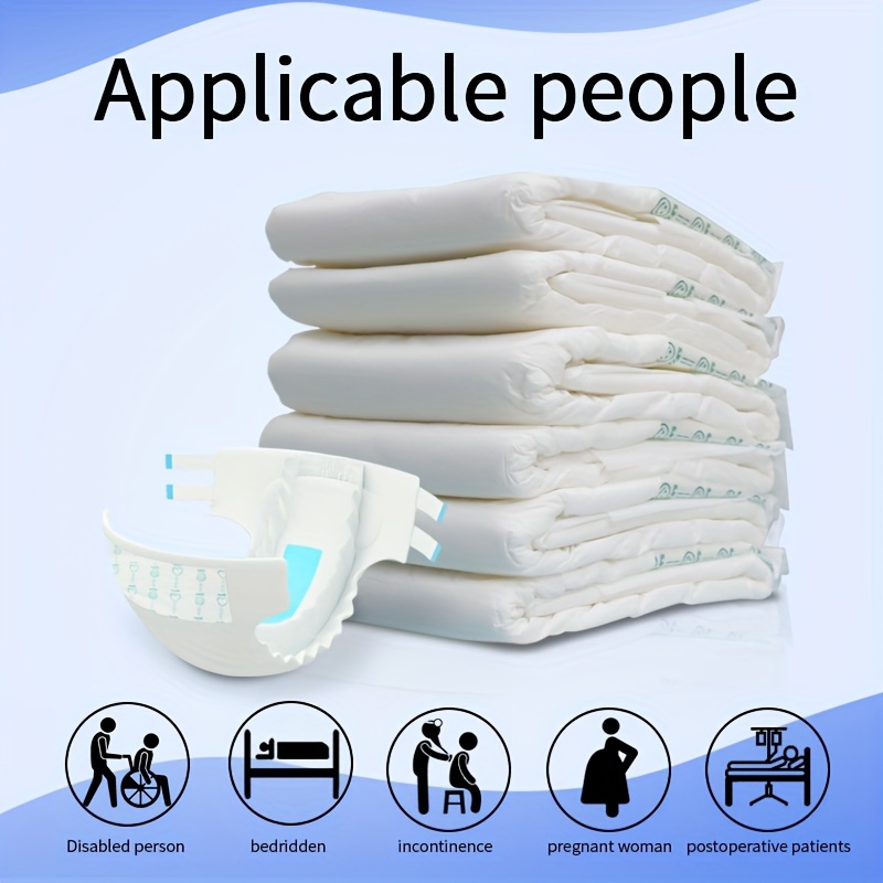 Unisex Adult Diaper: Incontinence People Care Thick Pull Up