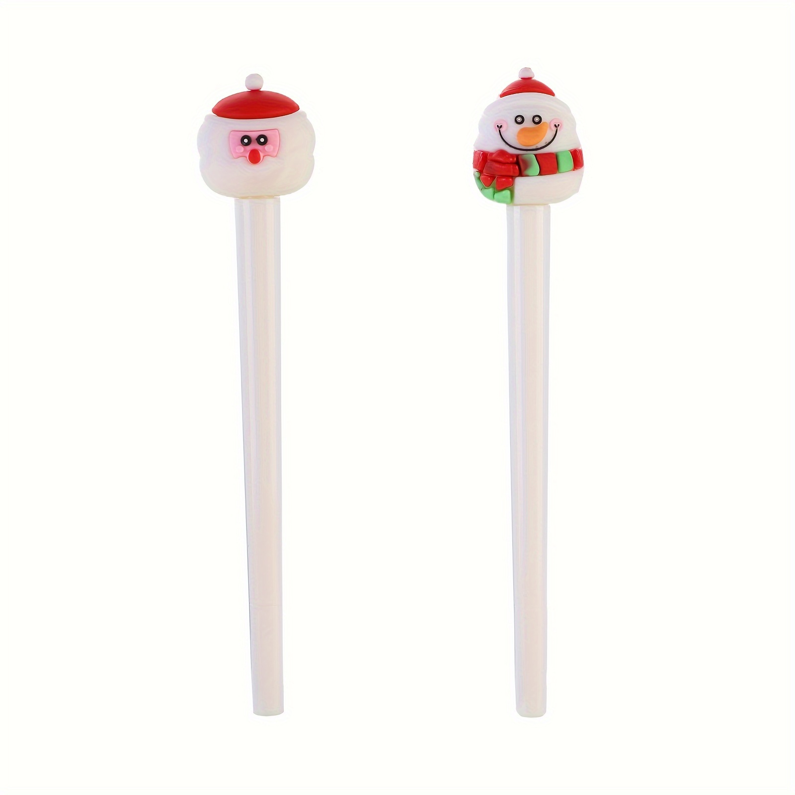 Christmas Gel Ink Pen Xmas Novelty Pens Funny Black Ink Santa Pens With  Cute Cartoon Pens For Teacher Holiday Christmas Gift Office School Supplies  - Temu