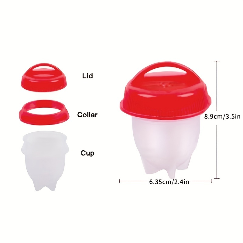 Silicone Egg Cookers Non stick Silicone Egg Cups Hard Boiled - Temu