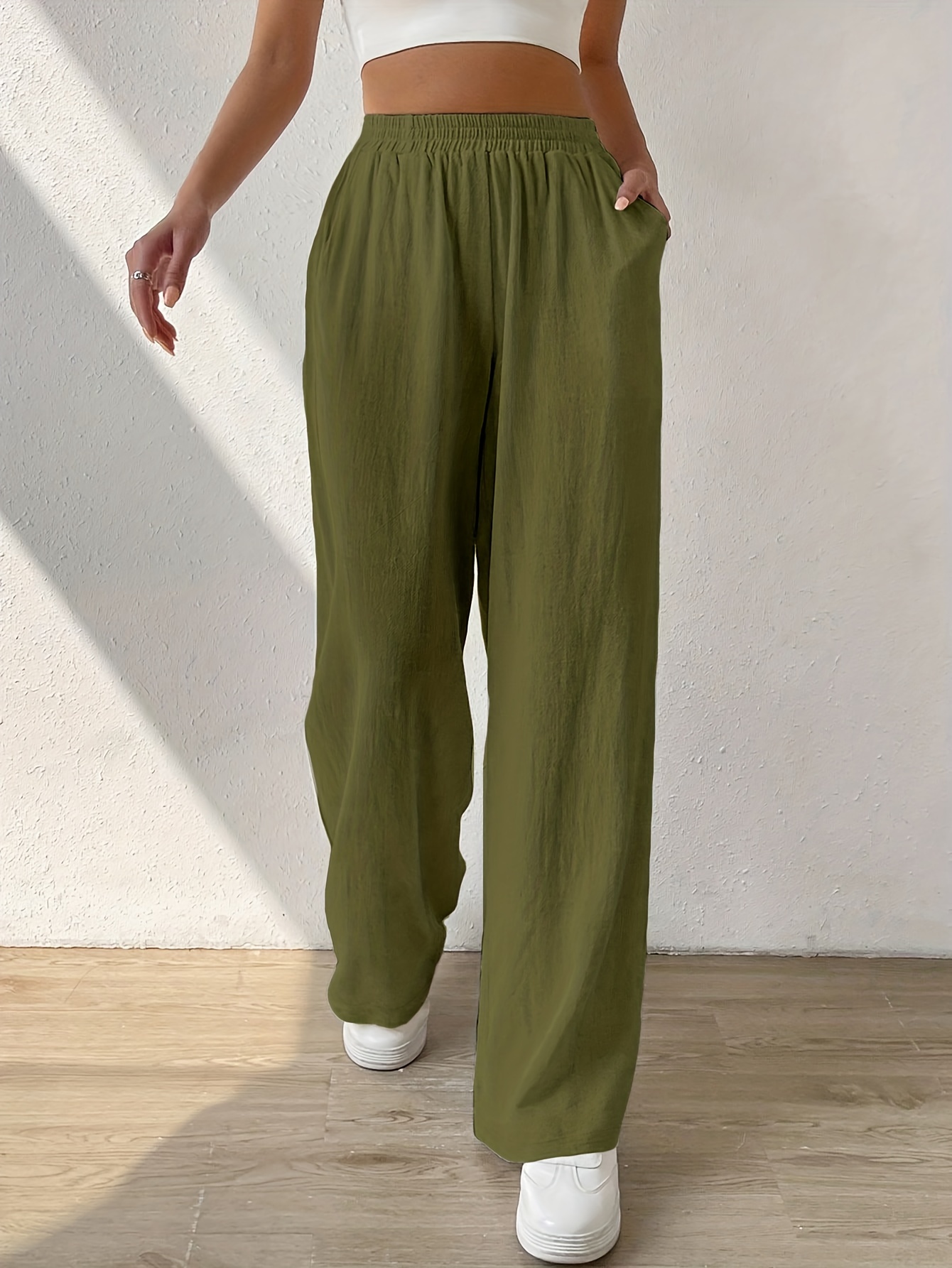 Pantalones anchos tela sublimada. Súper cómodos y suavecitos #ropa #moda  #mujer