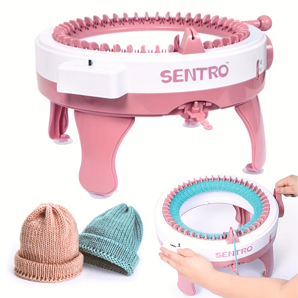 How to Knit Ear Warmers with Sentro 40 Needle Knitting Machine