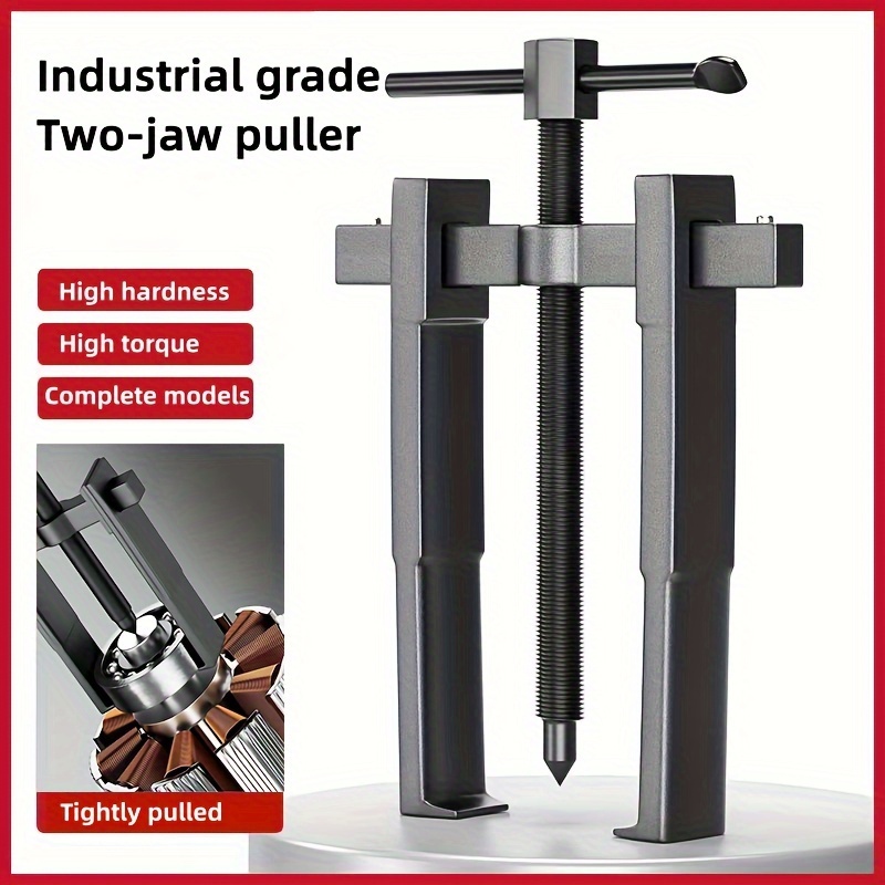 Two-claw Puller 3/4/6 Inch Small Handheld Multifunctional Two-claw Puller For Industrial Use, Automotive Repair, Machine Disassembly, Industrial Machinery Bearing Puller, Wheel Puller, Extractor, Separator, Puller, Quick Disconnect Liner