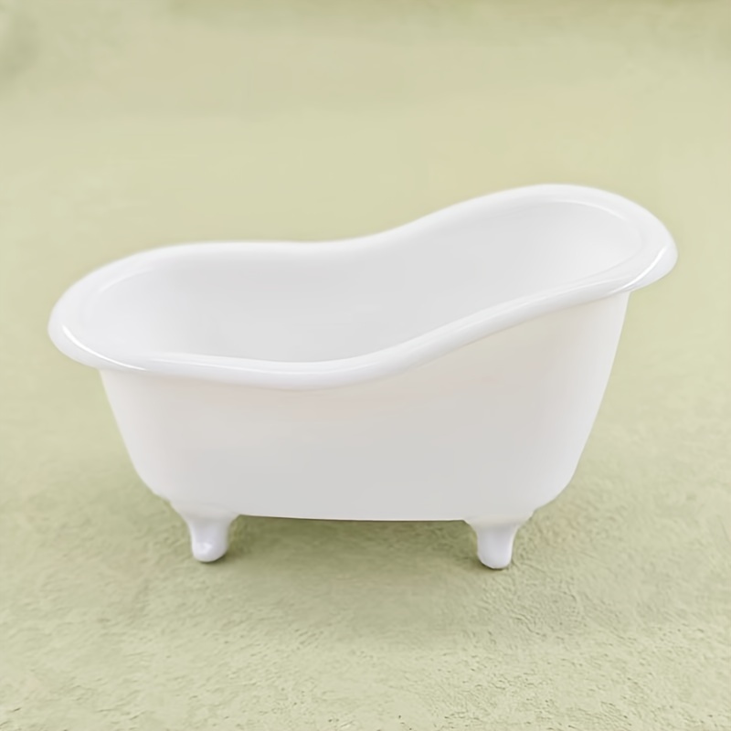 1/2pcs Multifunctional Bathtub Storage Box, Pet Bath, Mini Soap Tray, Used For Shower Jewelry And Makeup Organizer, Decoration