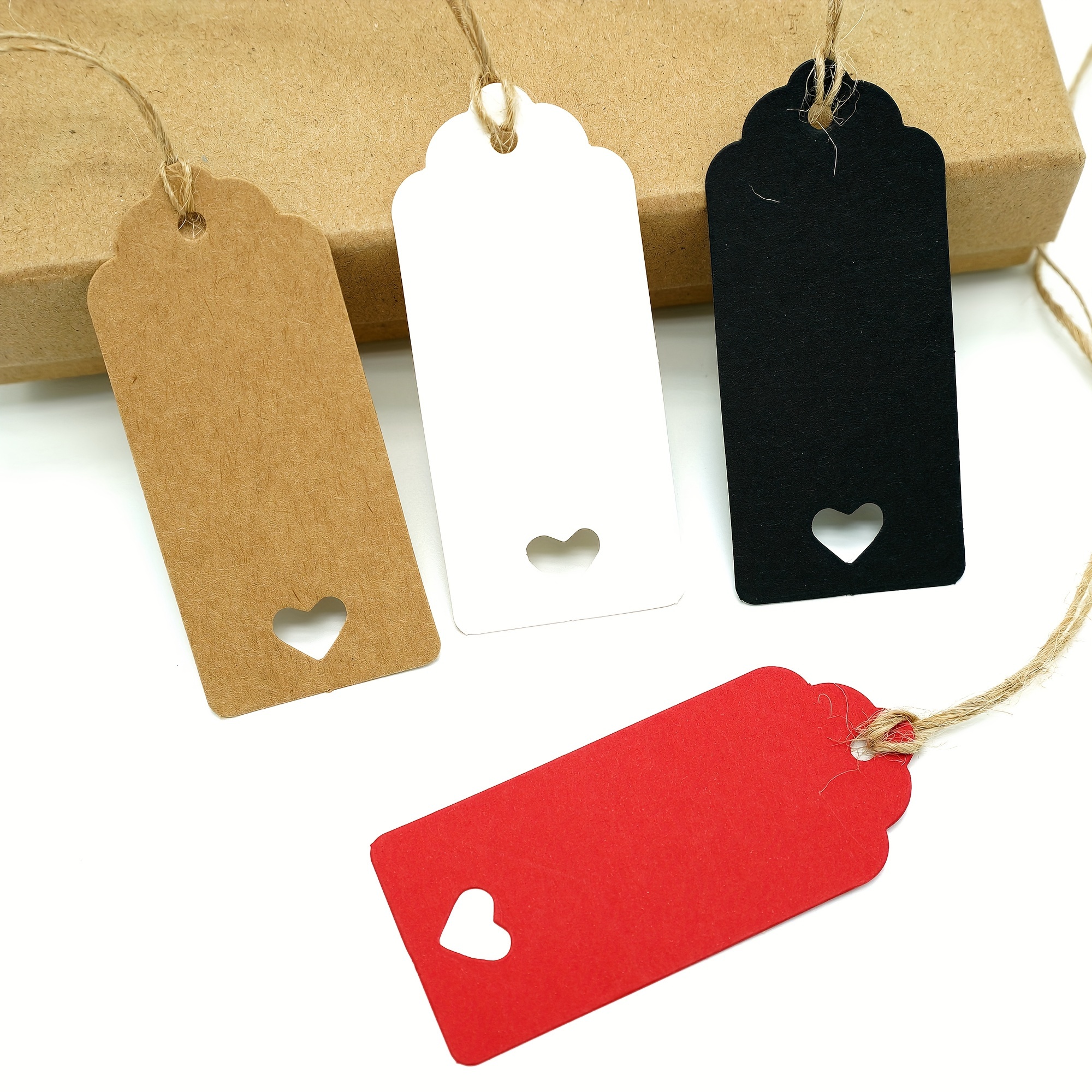 Hang Tags Kraft Paper Gift Tags Retro Gift Small Label Paper - Temu