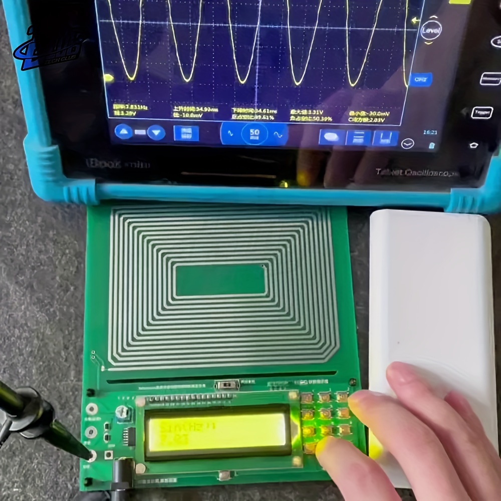 1pc 可変 0.001HZ〜200KHZ 7.83HZ シューマン共鳴超低周波パルス波発生器 小型充電式オーディオ共鳴器  超低周波パルス発生器モジュール