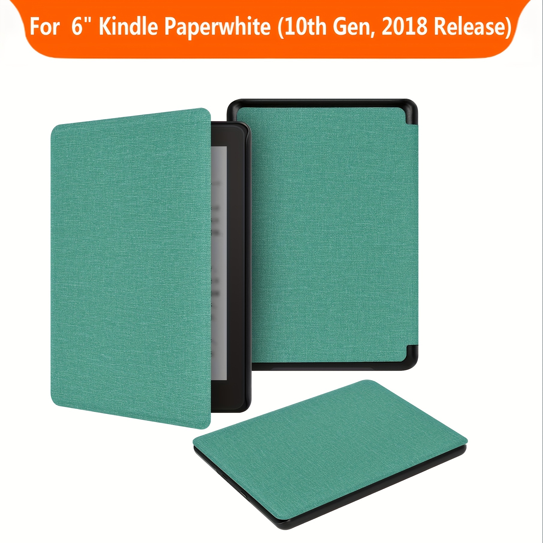 Funda Kindle Paperwhite - 10ª generación 2018 Releases - Thin Smart Shell  Cover con Auto Wake / Sleep para  Kindle Paperwhite 2018 E-reader