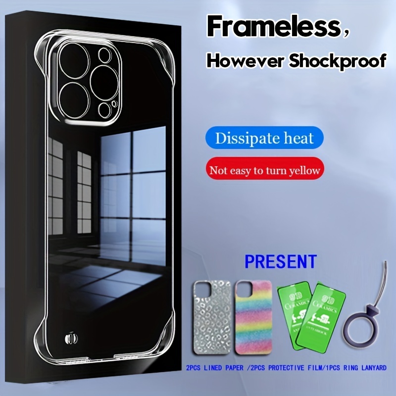 Funda Para iPhone 13 Pro - Transparente Resistente Dura