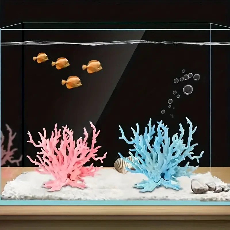Decorate An Aquarium Artificial Resin Coral Soft Plastic Materials Bring  Home Beauty Ocean - Pet Supplies - Temu Canada