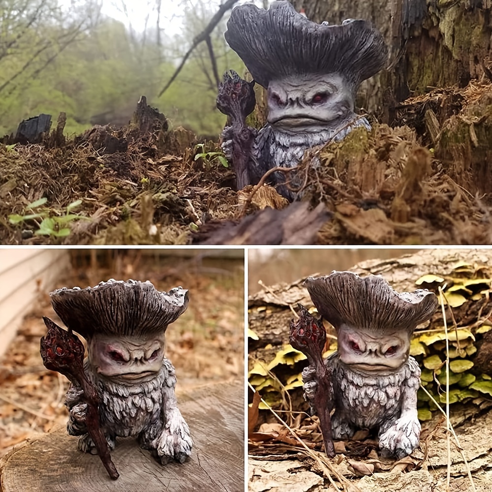 Sculpture figurine Mme Champignon « Miscélia » – Fantasy Corner